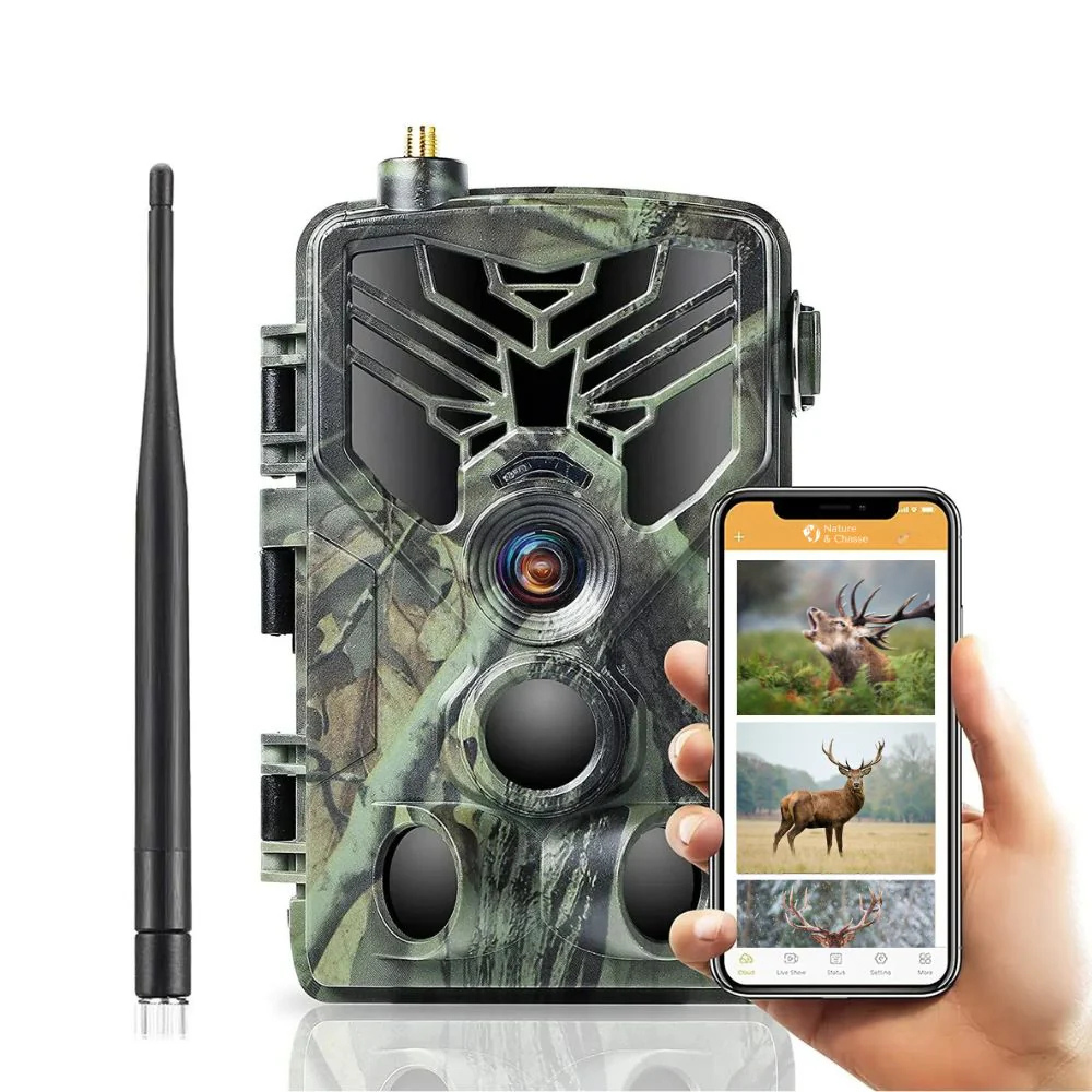 Caméra de Chasse 4K Connectée Avec Alertes SMS et MMS - Larana