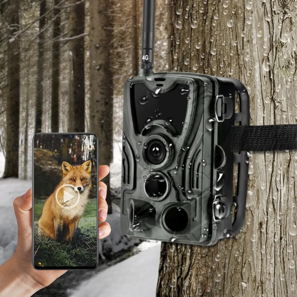 Caméra de Chasse 4G 4K - Vision Nocturne & Connexion Mobile | Larana