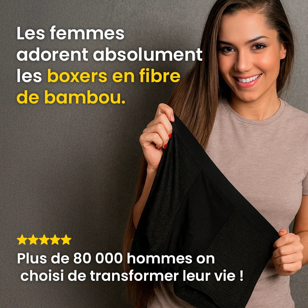 Boxers en Fibre de Bambou Ultra Confort - Larana