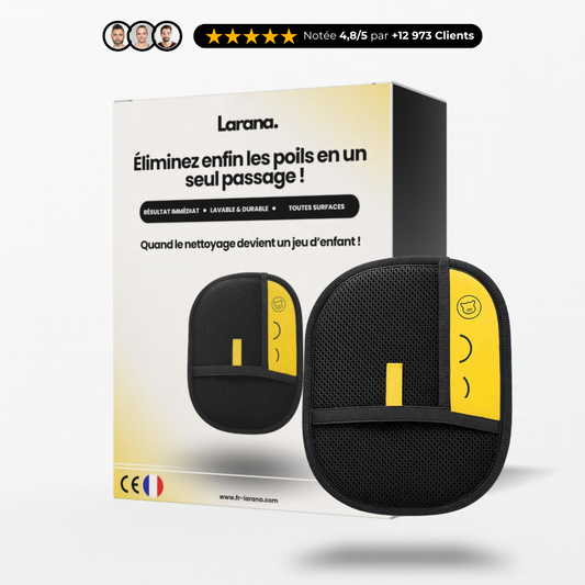 Le gant anti-poils lavable & réutilisable