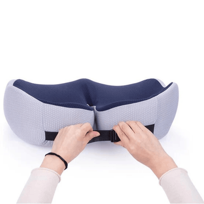 Coussin Lombaire Ergonomique pour Chaise de Bureau – Mousse à Mémoire de Forme, Soulagement des Douleurs Dorsales - LARANA