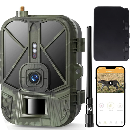 Caméra de Chasse 4G HD - Vision Nocturne & Batterie 8000mAh | Larana