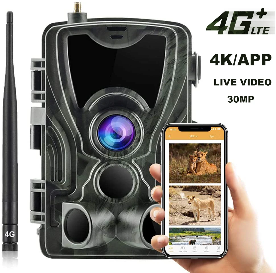 Caméra de Chasse 4G 4K - Vision Nocturne & Connexion Mobile | Larana